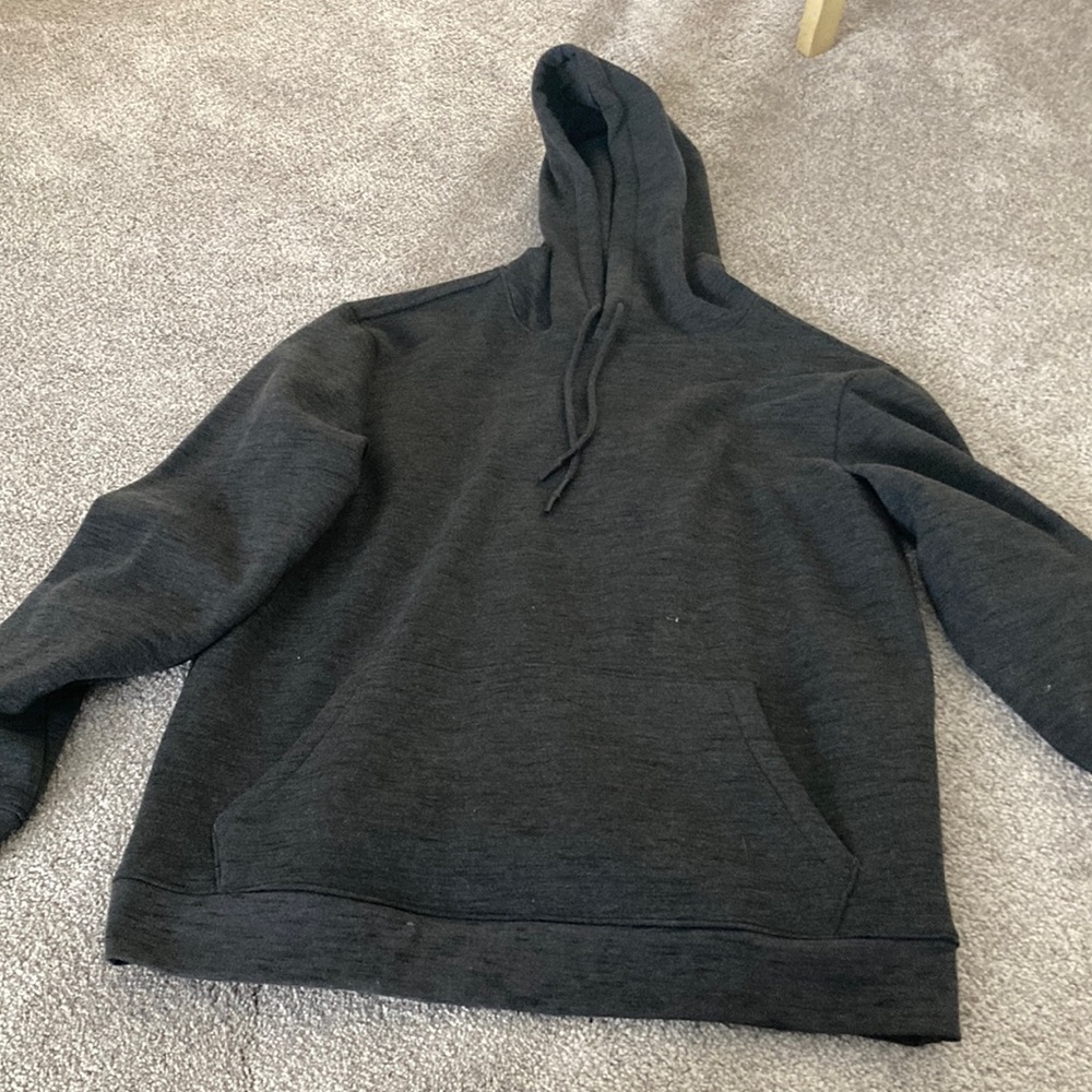 MENS HOODIE (CHARCOAL COLOR)